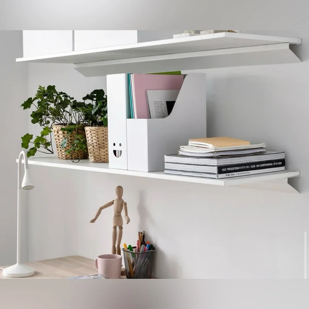 White IKEA Magazine File Holder